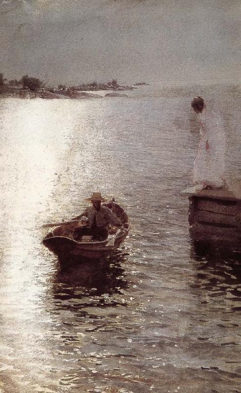Anders Zorn Summer vacation a study China oil painting art